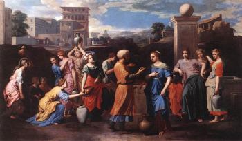 Nicolas Poussin : Rebecca at the Well